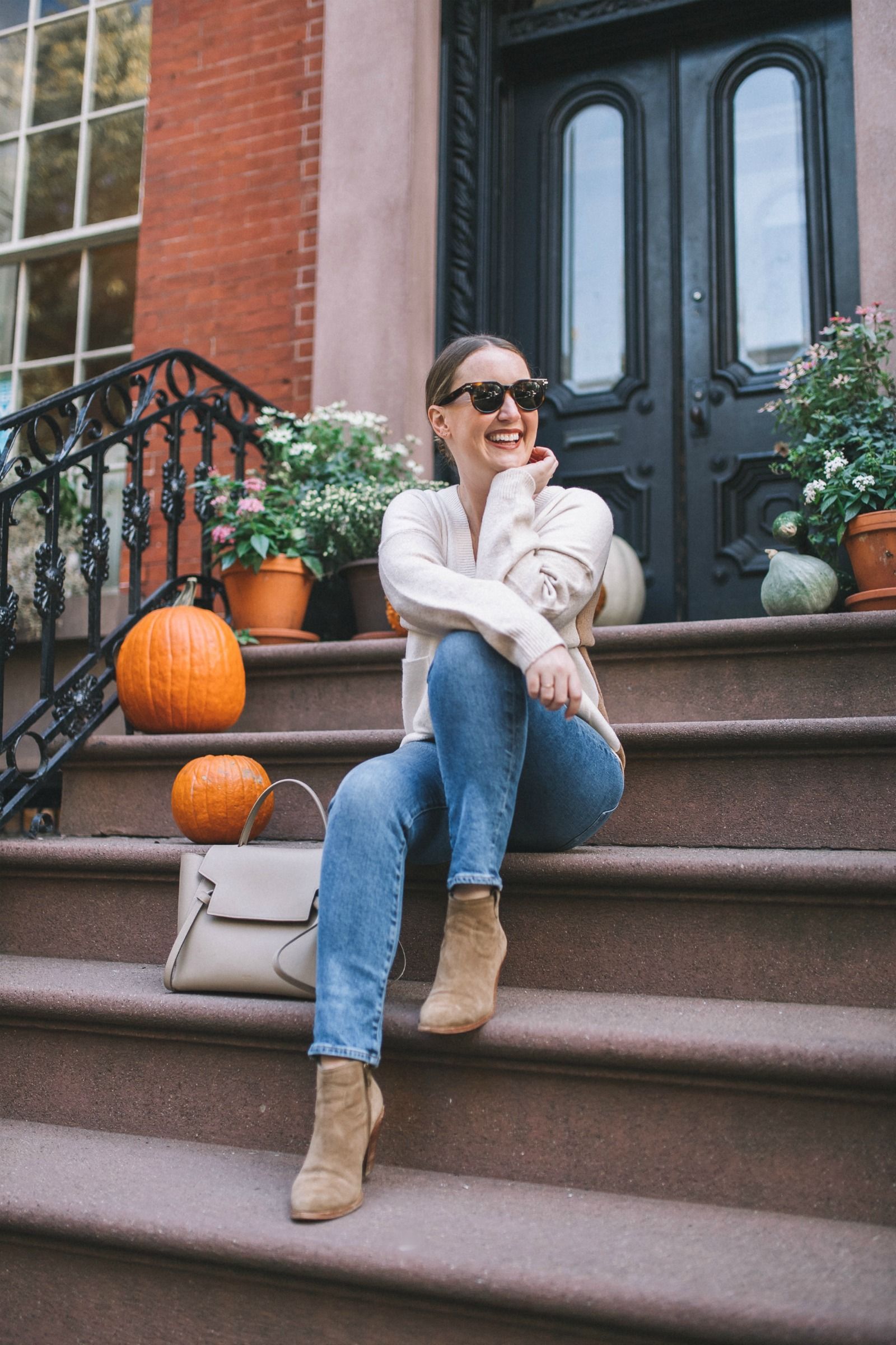 Madewell Colorblock Cardigan I wit & whimsy