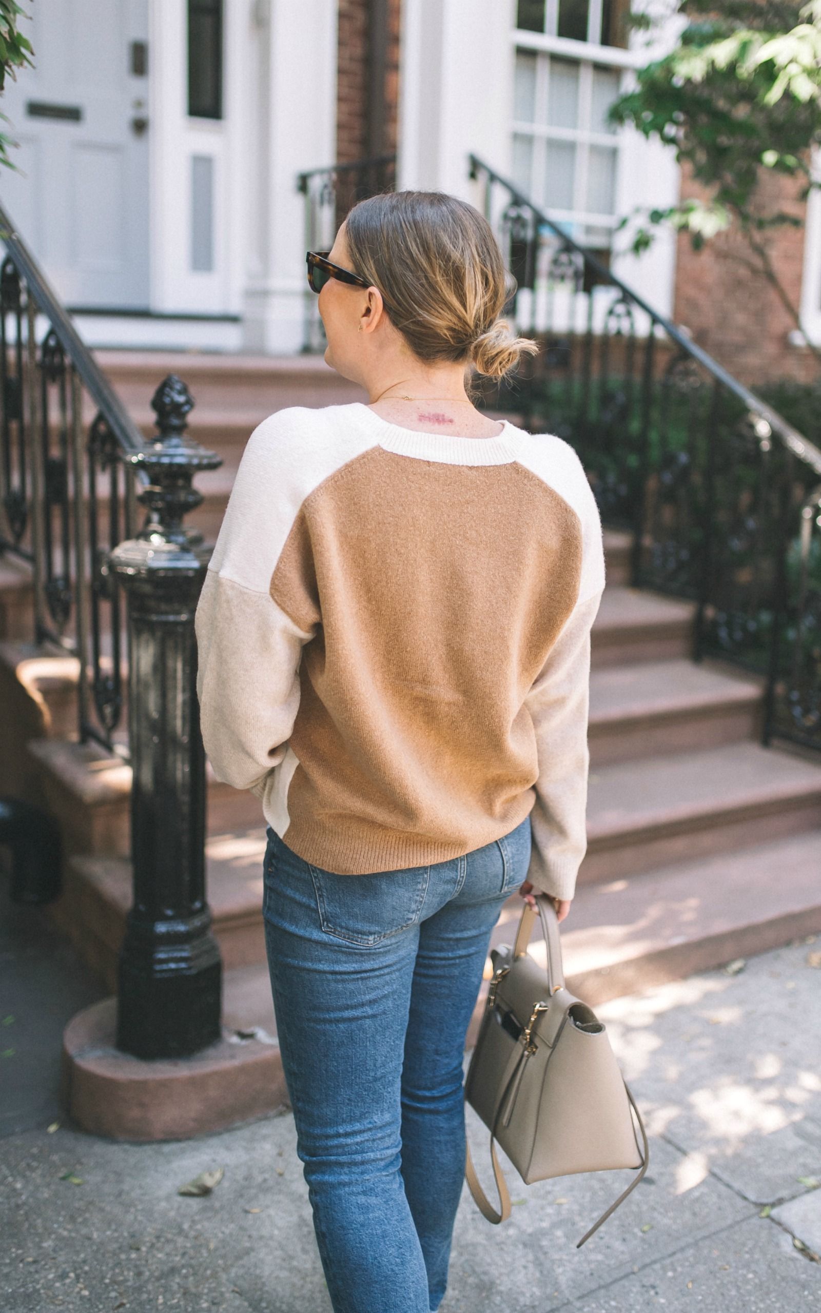 Madewell Colorblock Cardigan I wit & whimsy