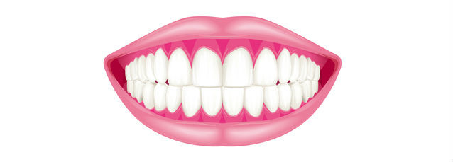 健康なピンク色の歯茎