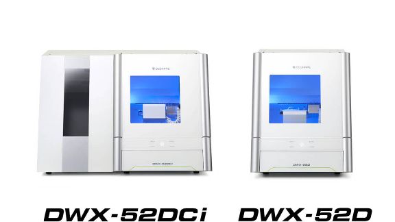 歯科用ミリングマシンDWX-52DCiとDWX-52D