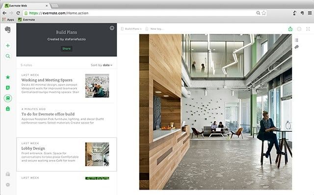 evernote web Evernote deviendra un système de notes et de présentation beaucoup plus puissant