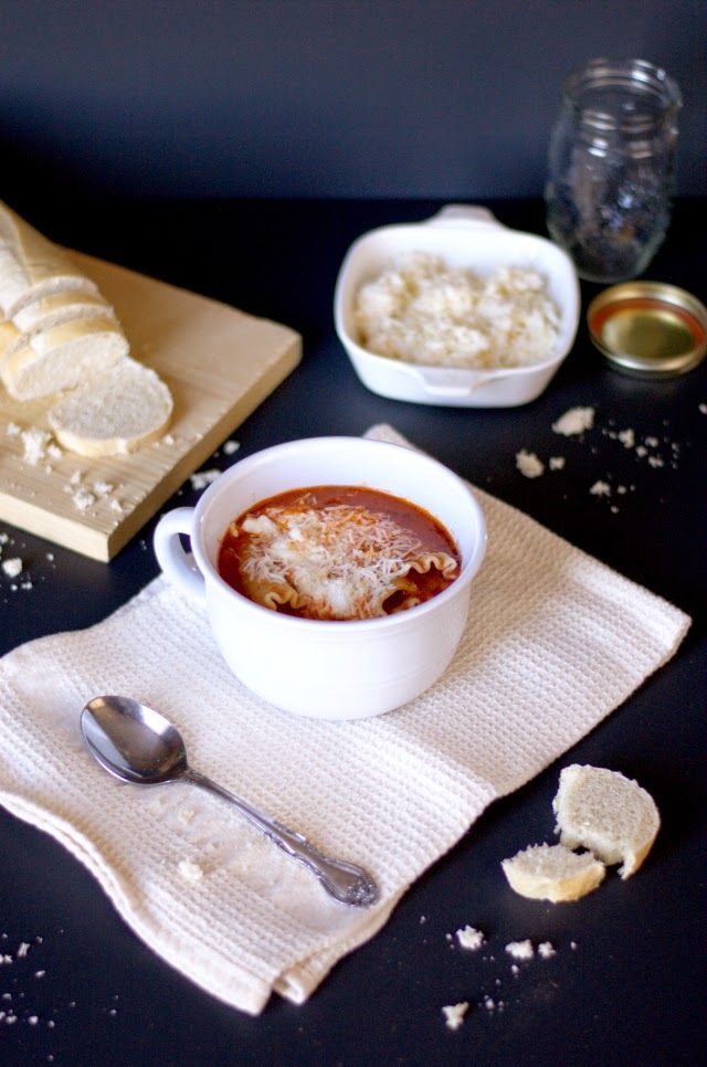 Delicious Lasagna Soup Recipe